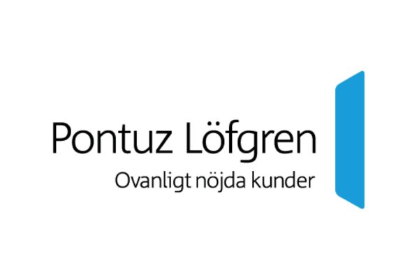 Logotyp företag Pontuz Löfgren.