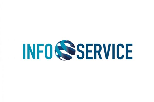 Logotyp företag Infoservice.