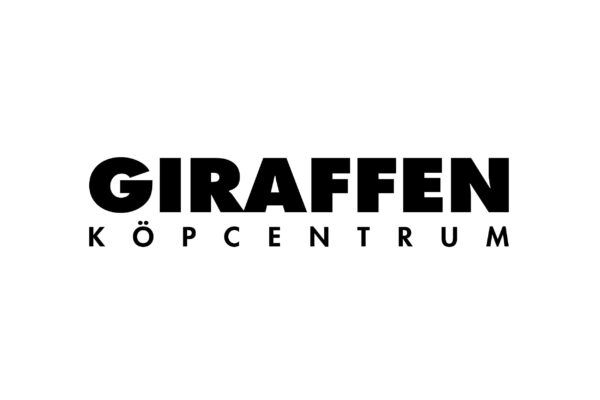 Logotyp företag Giraffen Köpcentrum.