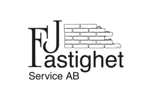 Logotyp företag FJ Fastighet Service AB.